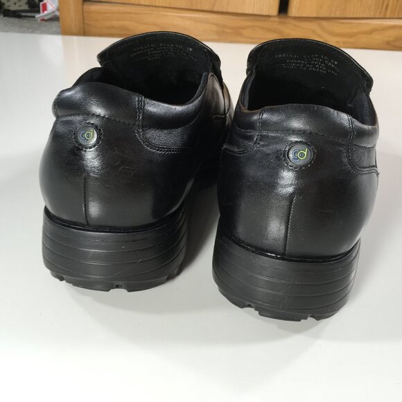 Gravity Defyer Centric Slip On Dress Loafers Mens Size 10.5 W Wide Black Leather main image 6